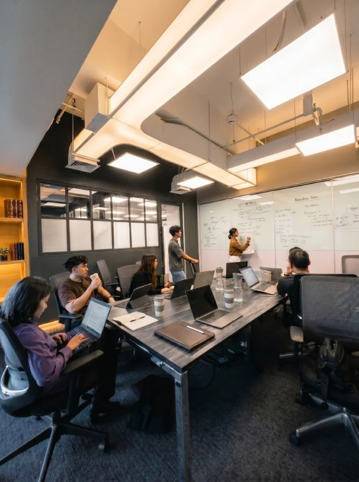 Natiiv team working on-site, Singapore office